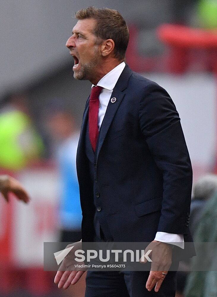 Football. Russian Premier League. Lokomotiv vs. Spartak