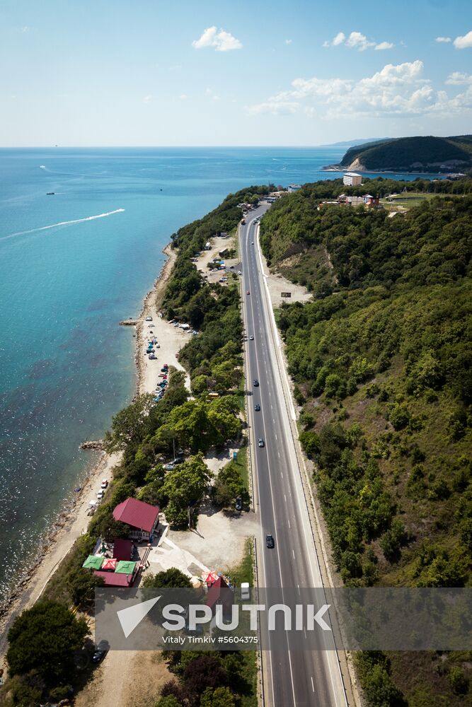 Dzhubga-Sochi highway