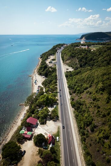 Dzhubga-Sochi highway