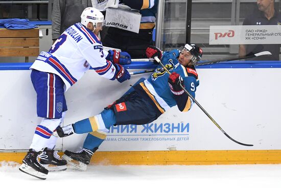 Ice hockey. Sochi Hockey Open. Sochi vs. SKA
