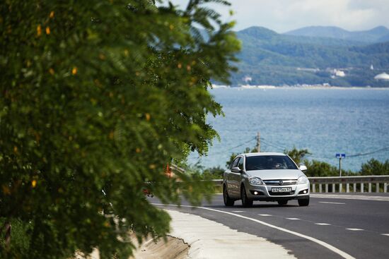 Dzhubga-Sochi highway