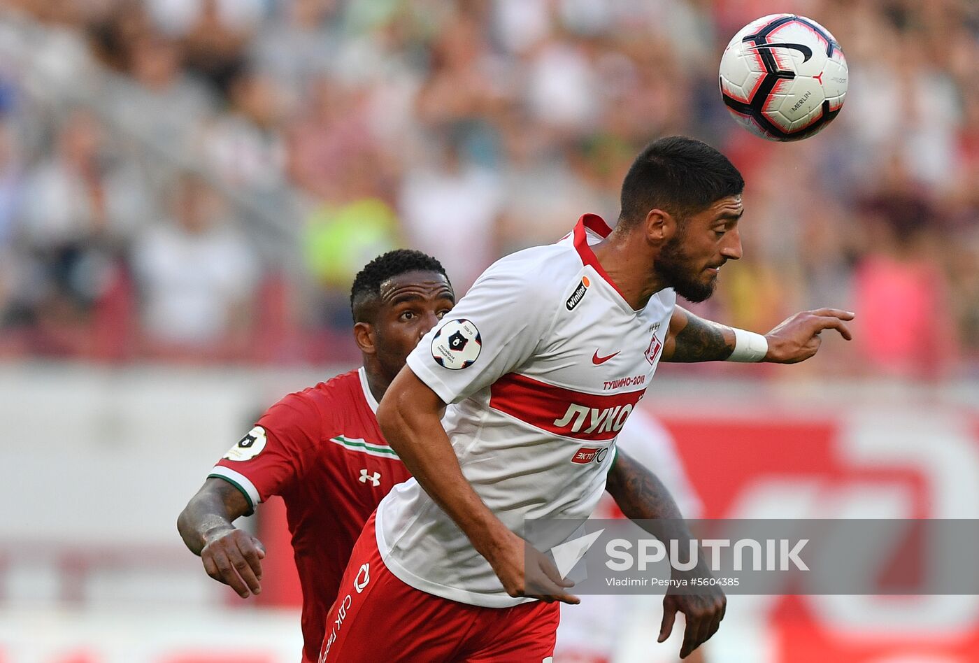 Football. Russian Premier League. Lokomotiv vs. Spartak