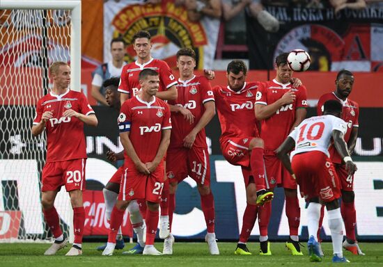 Football. Russian Premier League. Lokomotiv vs. Spartak