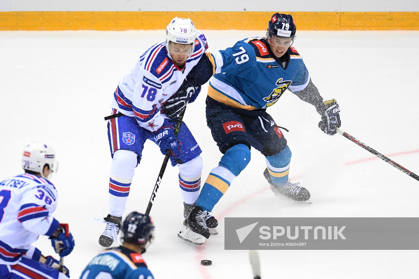 Ice hockey. Sochi Hockey Open. Sochi vs. SKA