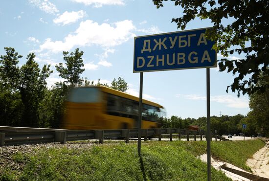 Dzhubga-Sochi highway