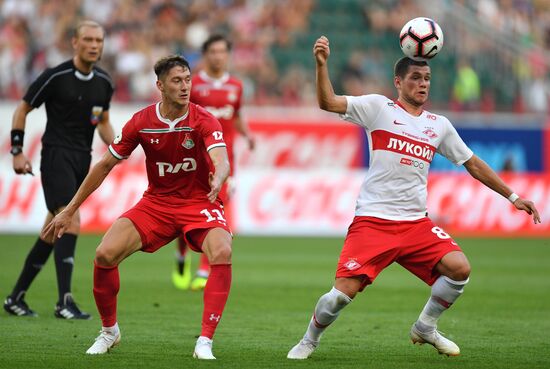 Football. Russian Premier League. Lokomotiv vs. Spartak