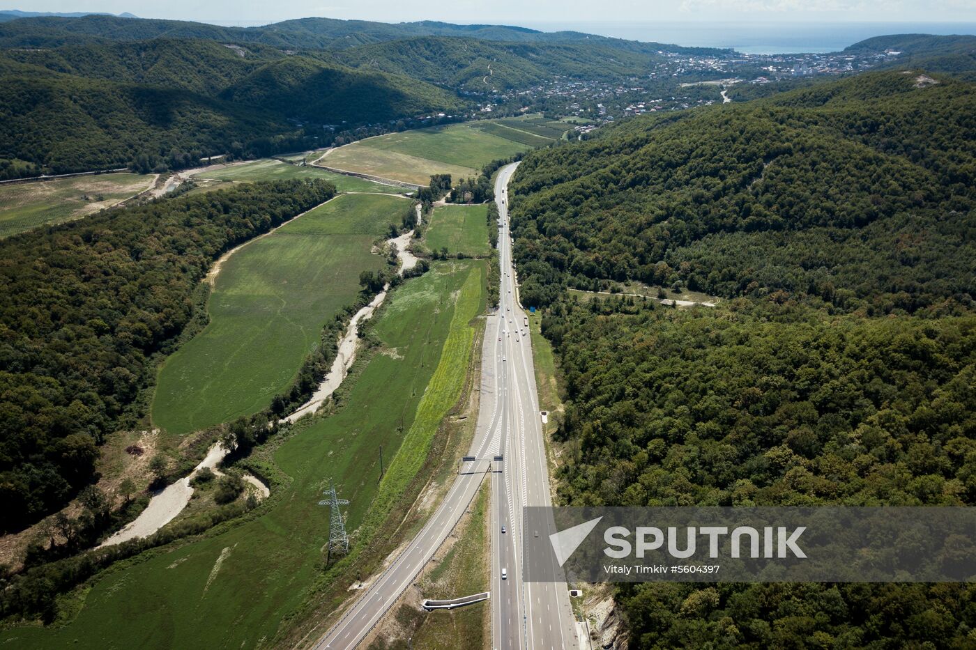 Dzhubga-Sochi highway