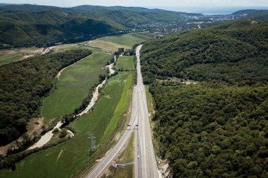 Dzhubga-Sochi highway