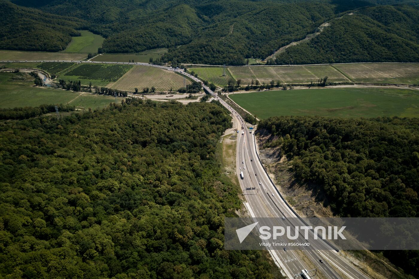 Dzhubga-Sochi highway