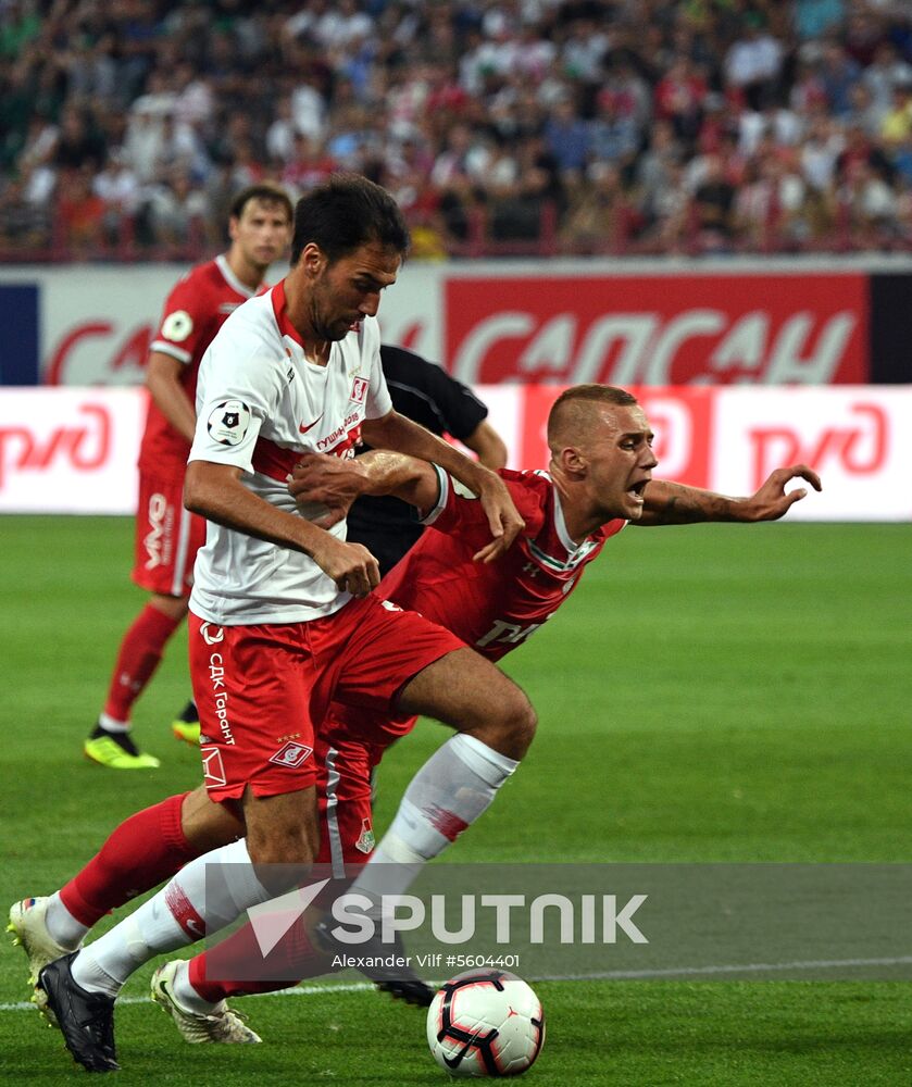 Football. Russian Premier League. Lokomotiv vs. Spartak