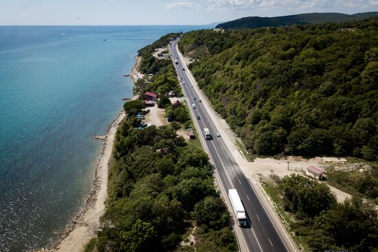 Dzhubga-Sochi highway