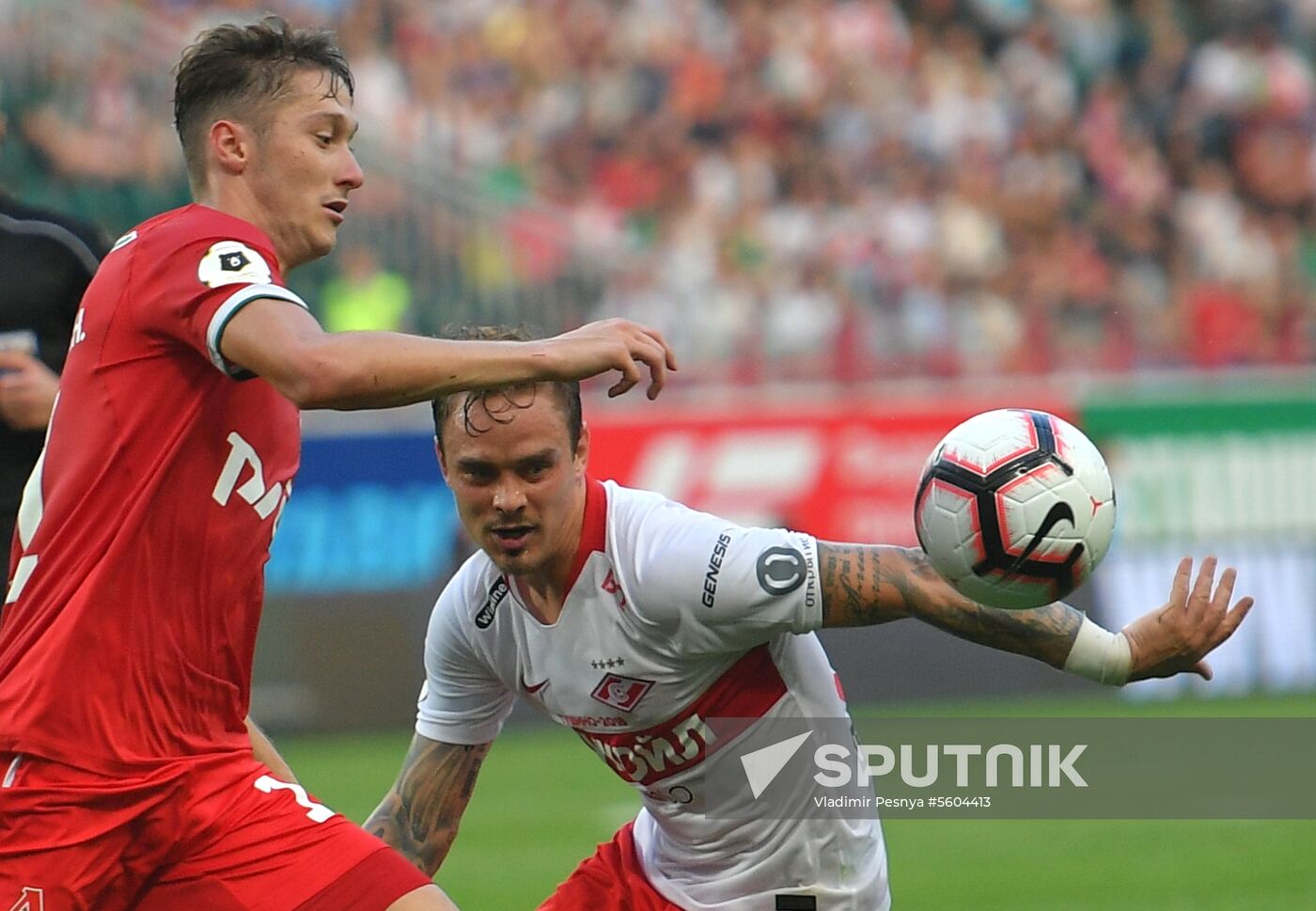 Football. Russian Premier League. Lokomotiv vs. Spartak