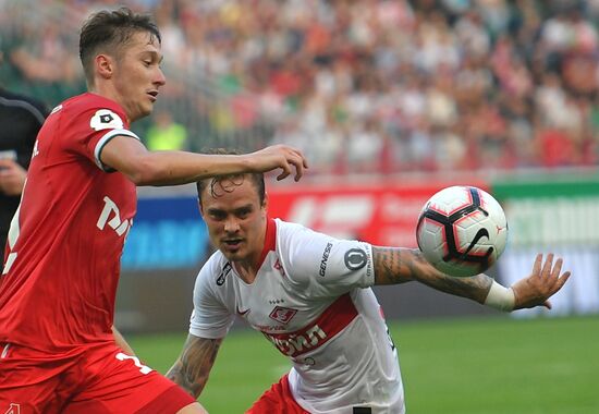 Football. Russian Premier League. Lokomotiv vs. Spartak