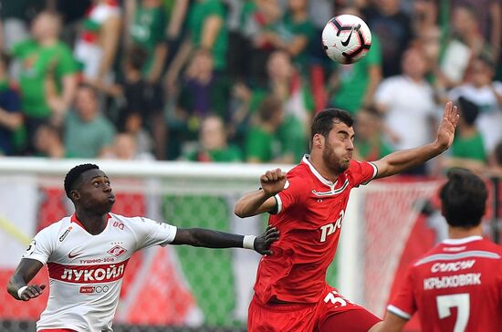 Football. Russian Premier League. Lokomotiv vs. Spartak