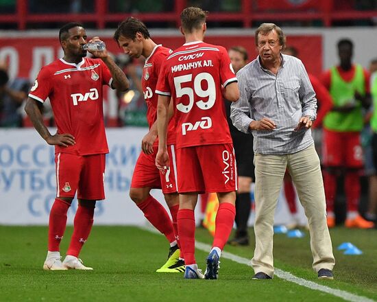 Football. Russian Premier League. Lokomotiv vs. Spartak