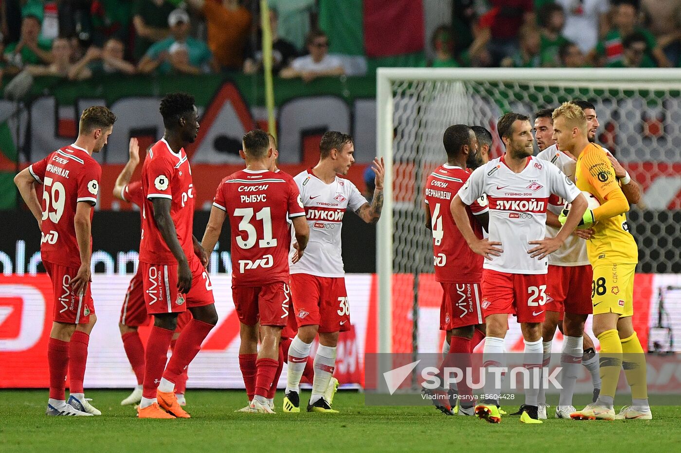 Football. Russian Premier League. Lokomotiv vs. Spartak