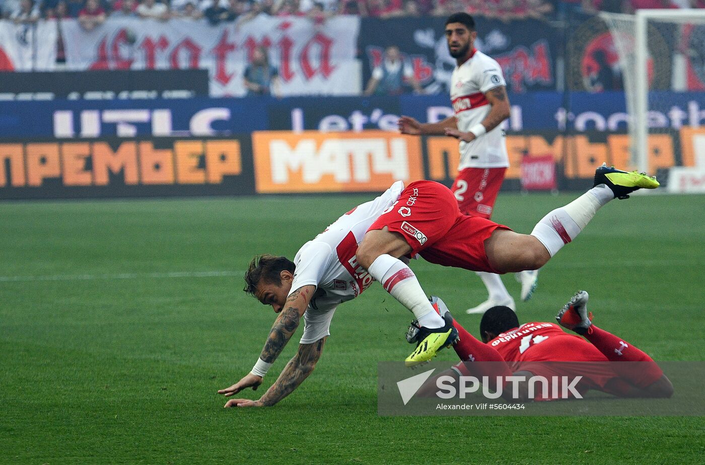 Football. Russian Premier League. Lokomotiv vs. Spartak