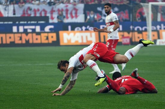 Football. Russian Premier League. Lokomotiv vs. Spartak