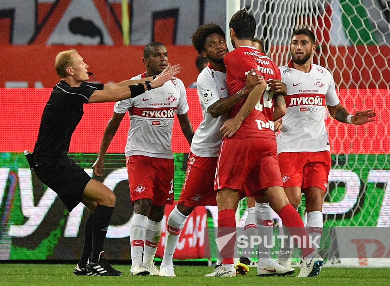 Football. Russian Premier League. Lokomotiv vs. Spartak