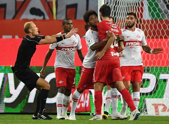 Football. Russian Premier League. Lokomotiv vs. Spartak
