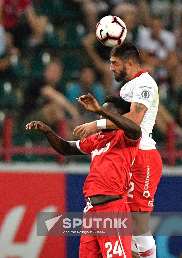 Football. Russian Premier League. Lokomotiv vs. Spartak
