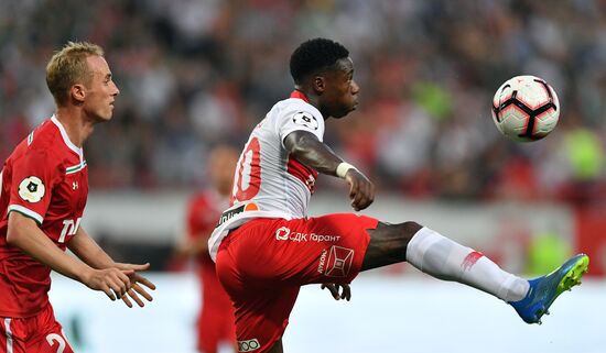 Football. Russian Premier League. Lokomotiv vs. Spartak