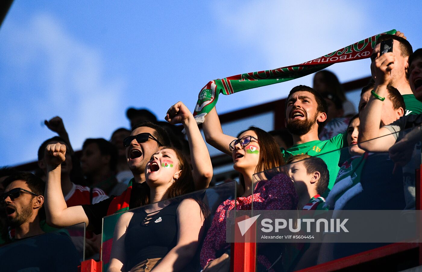Football. Russian Premier League. Lokomotiv vs. Spartak