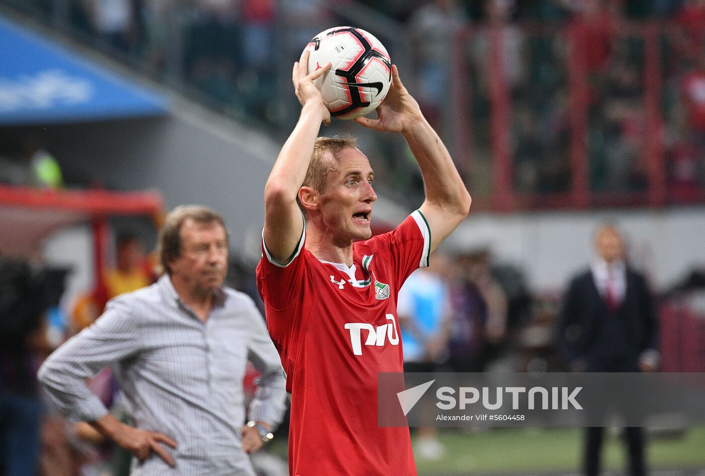 Football. Russian Premier League. Lokomotiv vs. Spartak