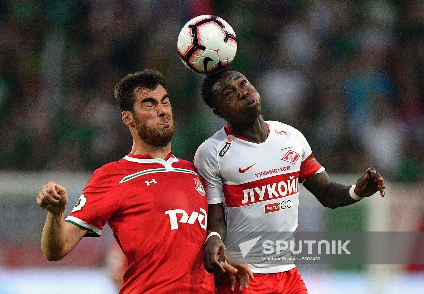 Football. Russian Premier League. Lokomotiv vs. Spartak