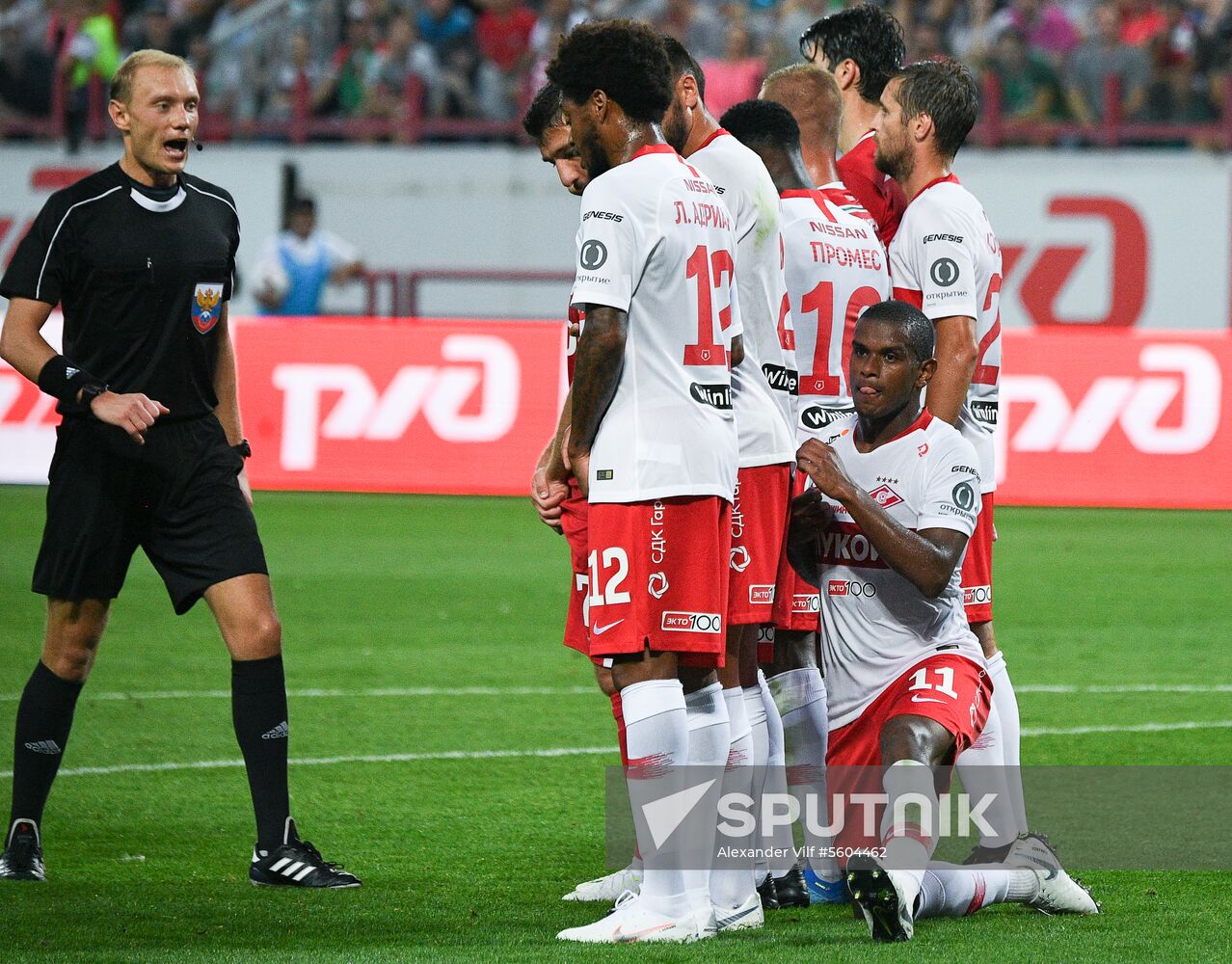 Football. Russian Premier League. Lokomotiv vs. Spartak
