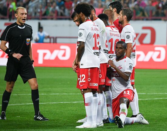 Football. Russian Premier League. Lokomotiv vs. Spartak