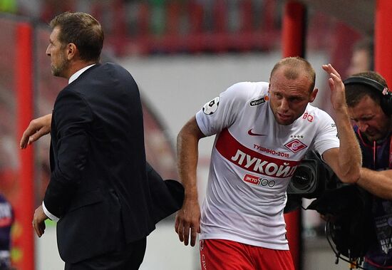 Football. Russian Premier League. Lokomotiv vs. Spartak