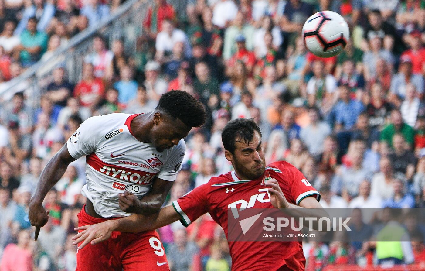 Football. Russian Premier League. Lokomotiv vs. Spartak