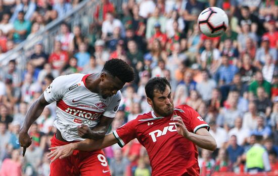 Football. Russian Premier League. Lokomotiv vs. Spartak