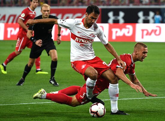 Football. Russian Premier League. Lokomotiv vs. Spartak