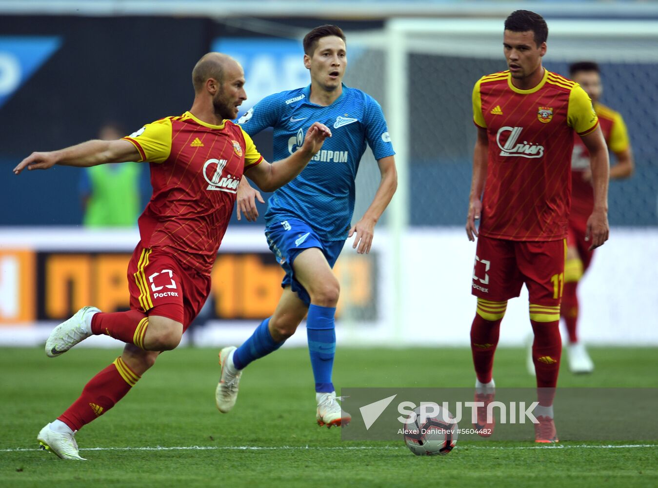 Football. Russian Premier League. Zenit vs. Arsenal