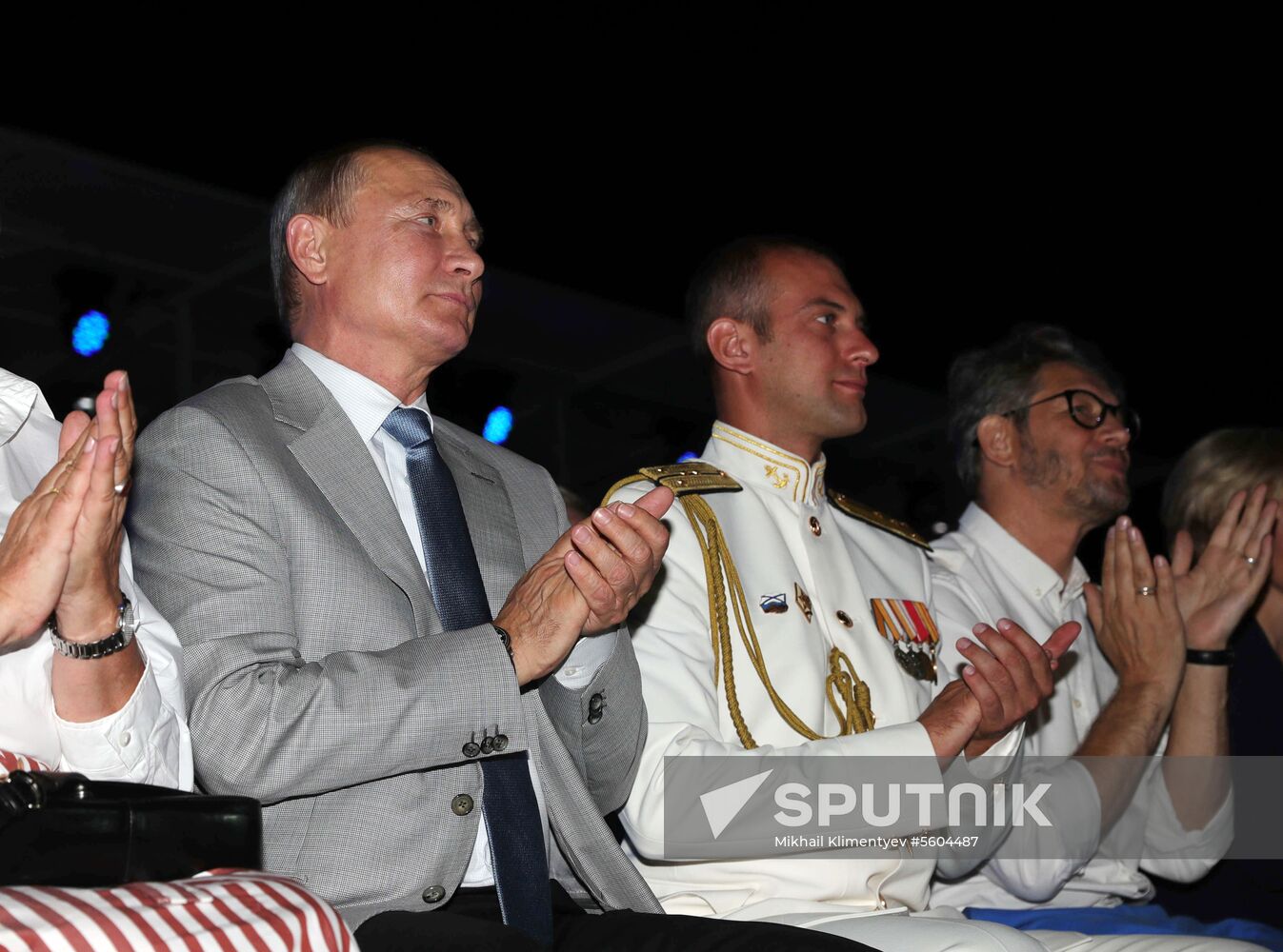 President Putin attends the opening gala of Opera in Chersonese festival