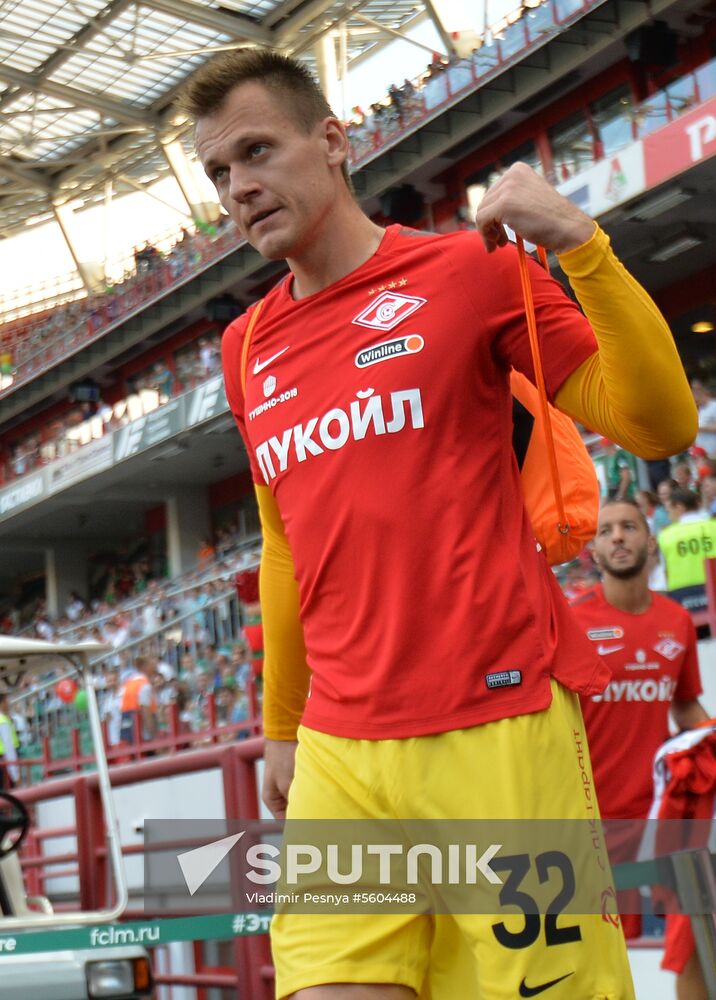 Football. Russian Premier League. Lokomotiv vs. Spartak