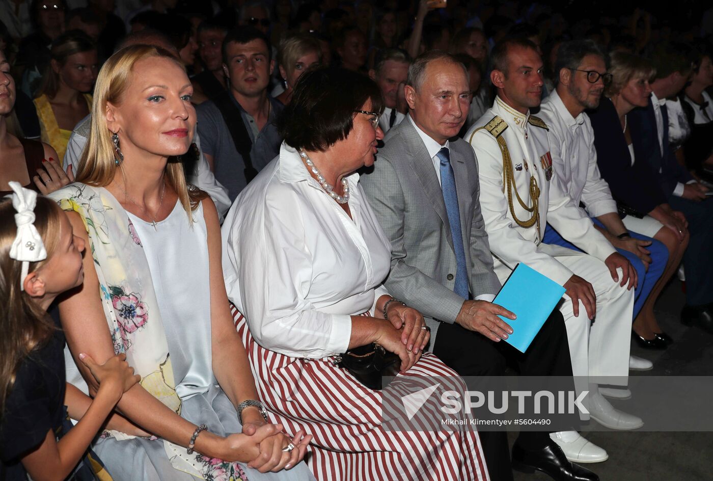 President Putin attends the opening gala of Opera in Chersonese festival