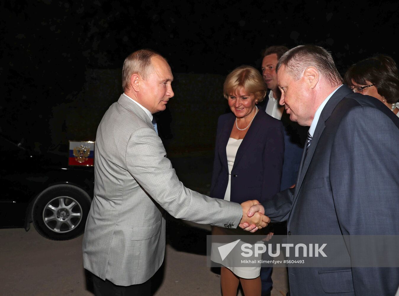 President Putin attends the opening gala of Opera in Chersonese festival