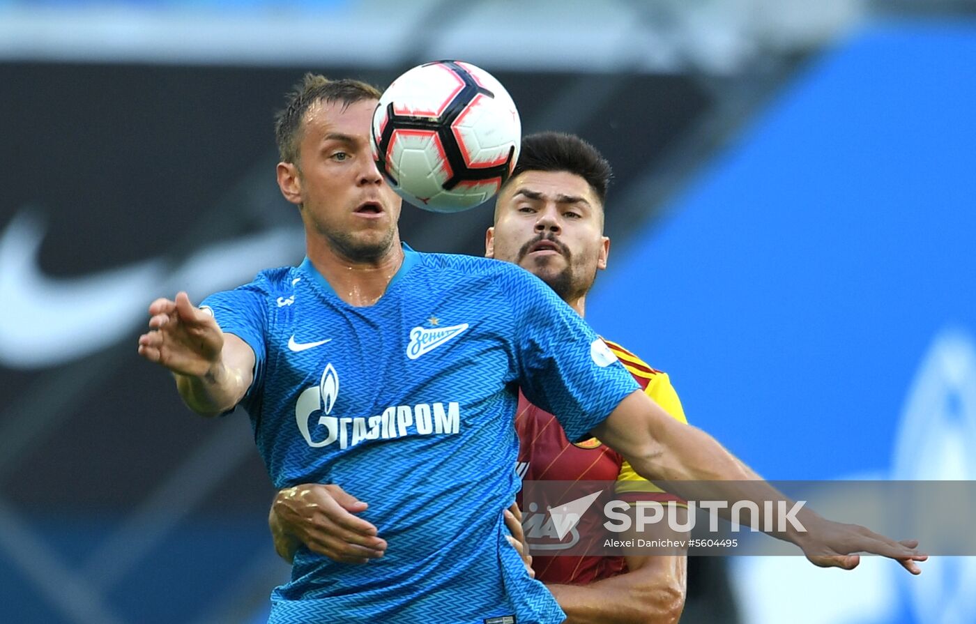 Football. Russian Premier League. Zenit vs. Arsenal