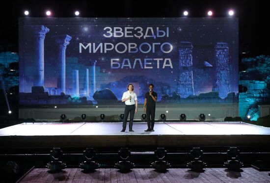 President Putin attends the opening gala of Opera in Chersonese festival