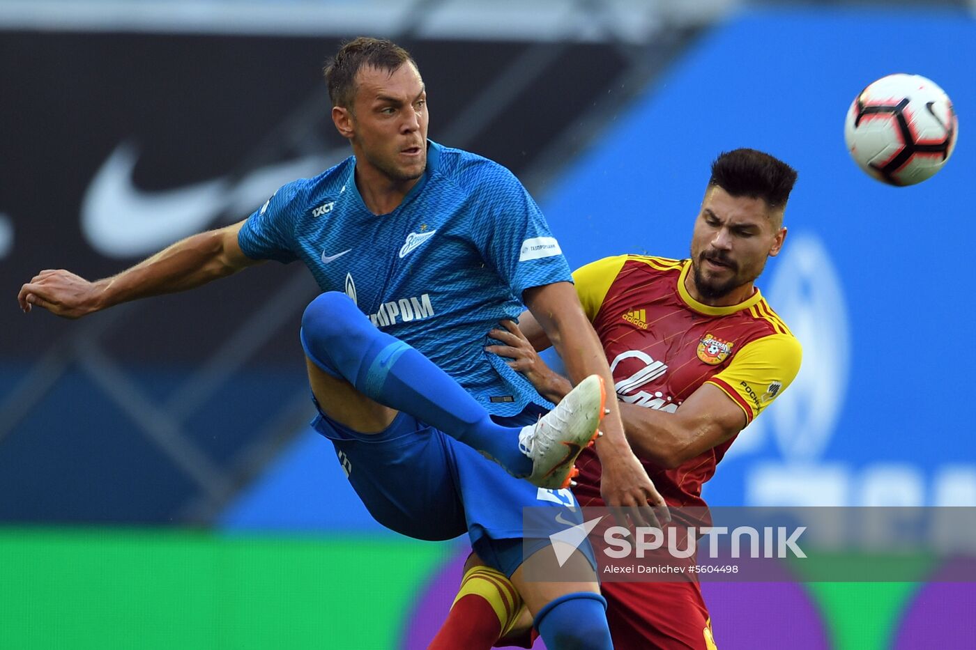 Football. Russian Premier League. Zenit vs. Arsenal