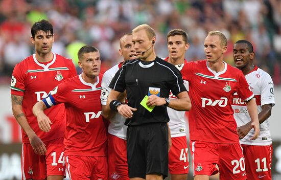 Football. Russian Premier League. Lokomotiv vs. Spartak
