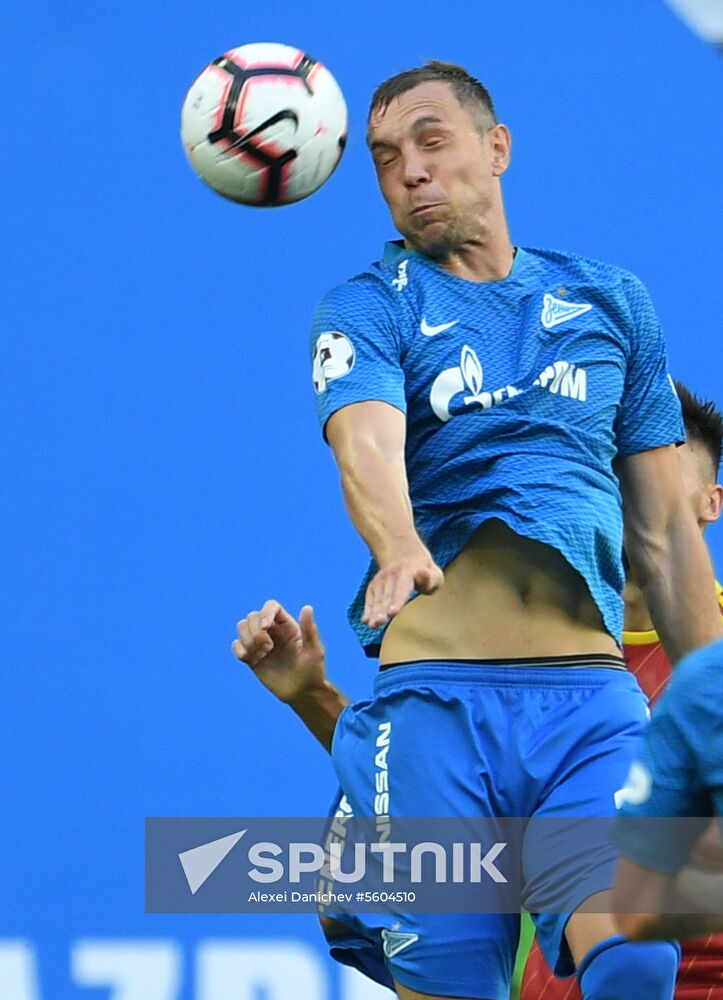 Football. Russian Premier League. Zenit vs. Arsenal