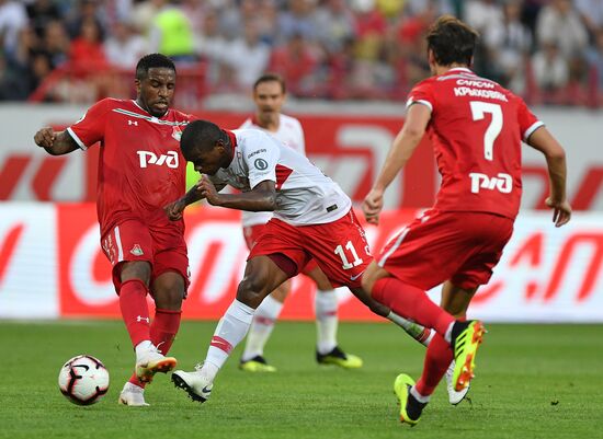 Football. Russian Premier League. Lokomotiv vs. Spartak