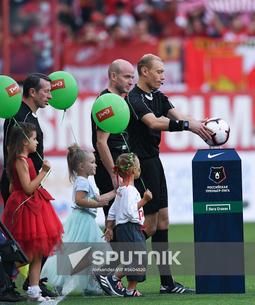 Football. Russian Premier League. Lokomotiv vs. Spartak