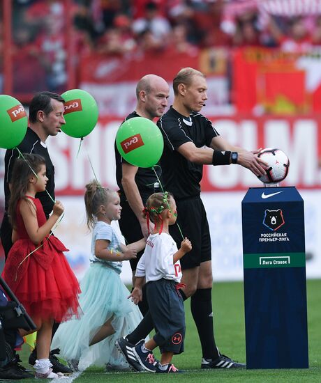 Football. Russian Premier League. Lokomotiv vs. Spartak