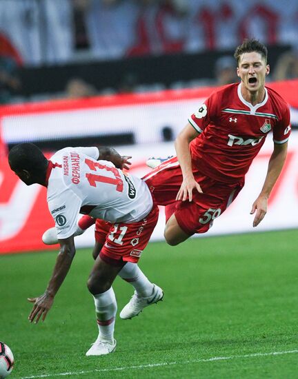 Football. Russian Premier League. Lokomotiv vs. Spartak