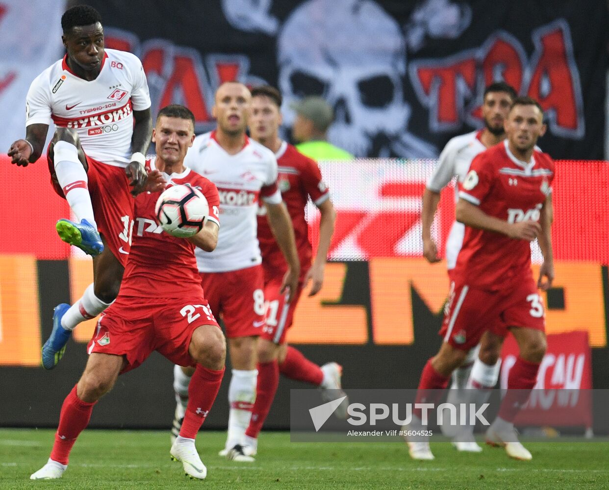 Football. Russian Premier League. Lokomotiv vs. Spartak